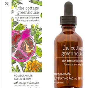 The Cottage Greenhouse Skin Defense Pomegranate Facial Serum